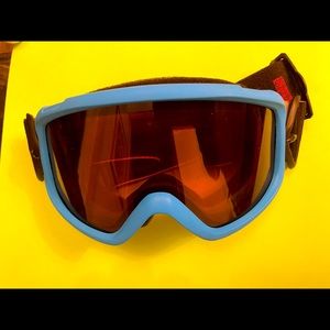 Smith optics Sidekick jr blue ski goggles 3+ years. Like new.